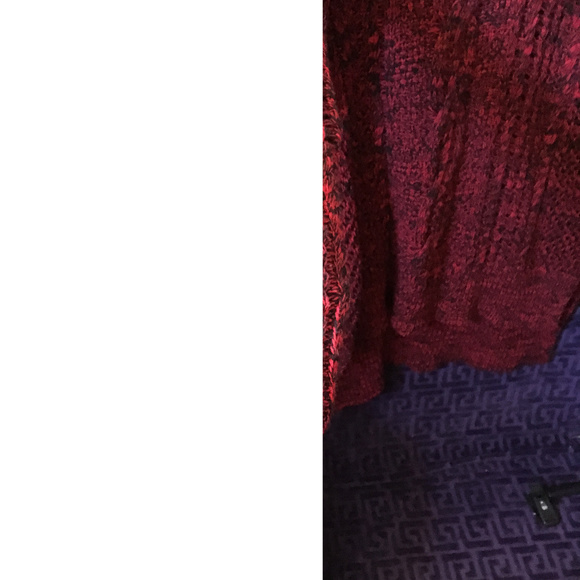 NWOT Torrid Red Merle Sweater Dress - Picture 3 of 7